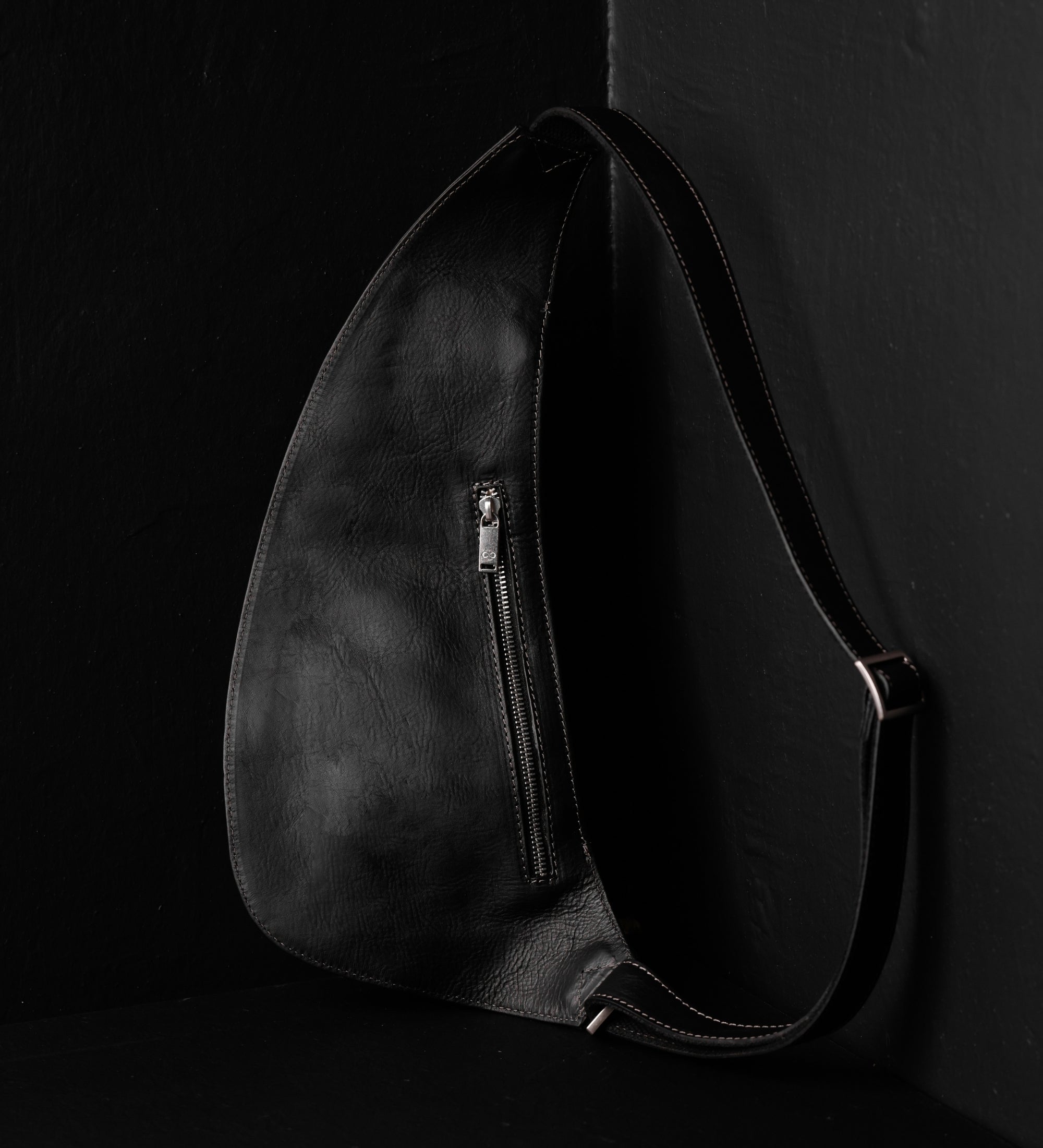 Leather Sling Bag Crossbody Bag - The Monk