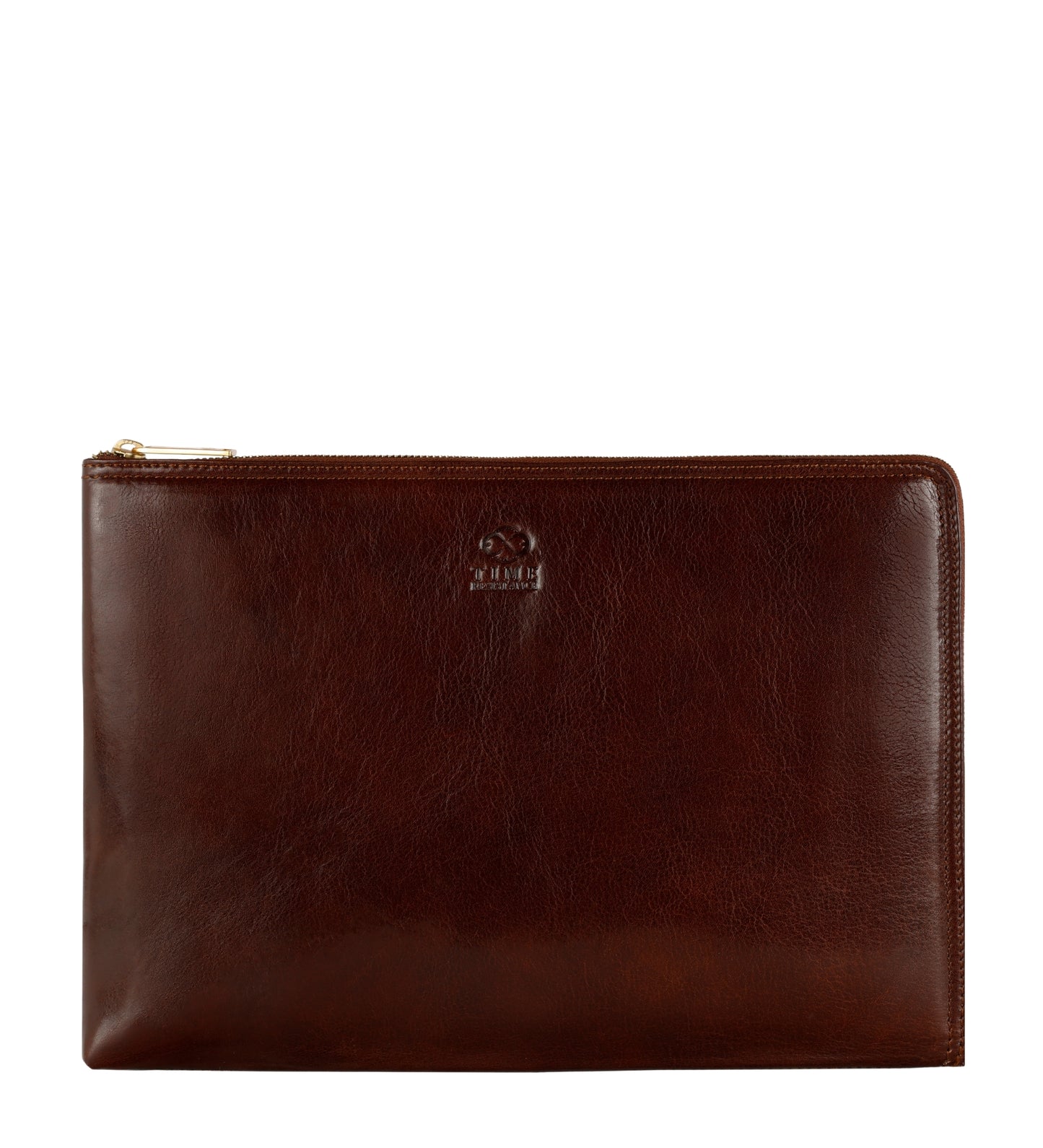 Pochette pour homme en cuir marron - The Brothers Karamazov