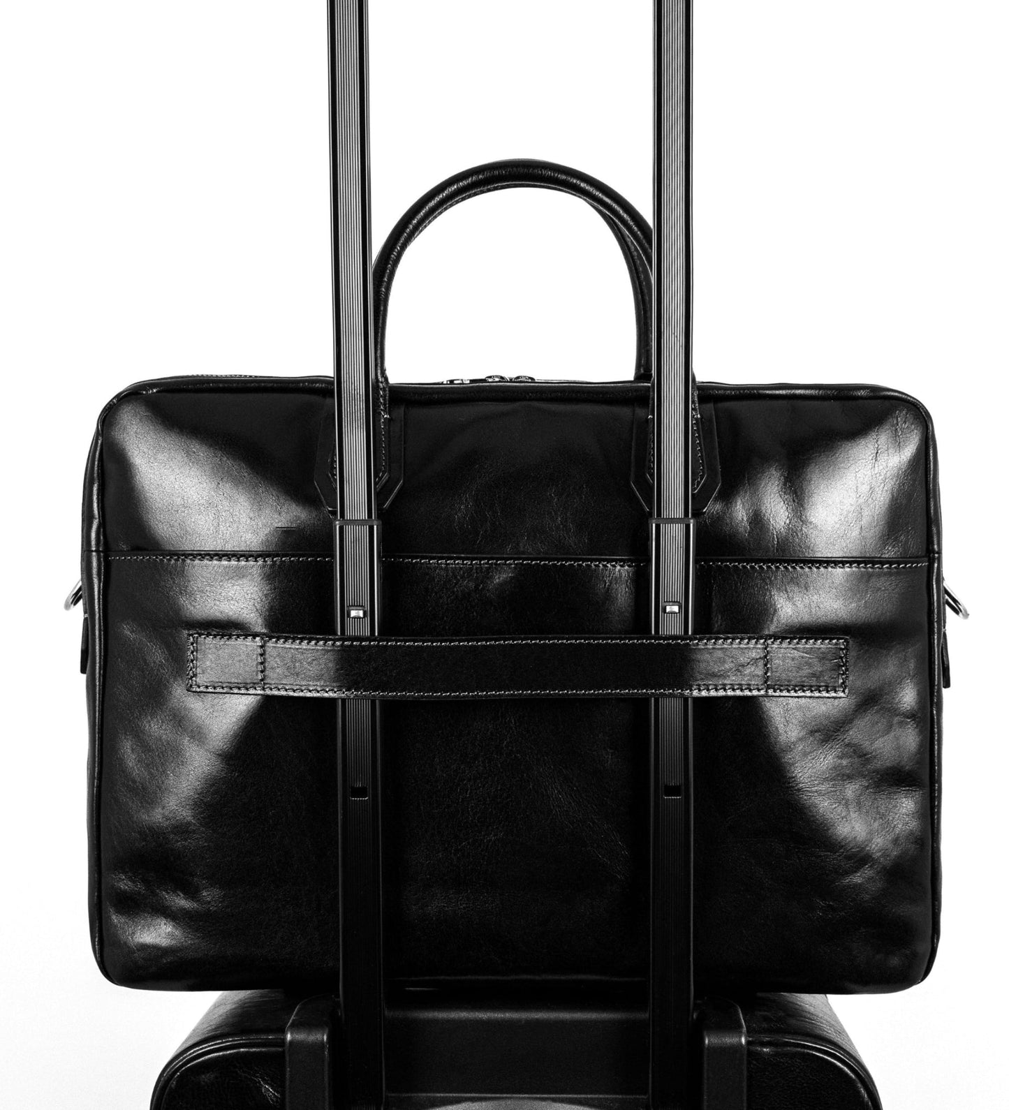 Grand sacoche en cuir pour ordinateur portable - Nostromo