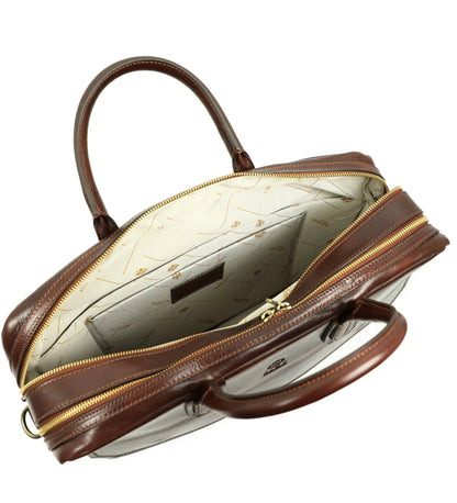 Grand sacoche en cuir pour ordinateur portable - Nostromo
