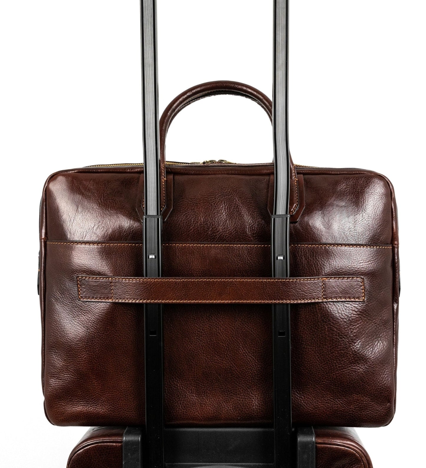 Grand sacoche en cuir pour ordinateur portable - Nostromo
