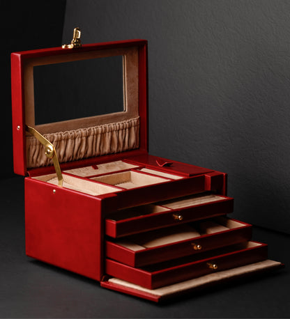 Large Leather Jewelry Box - The Portrait of a Lady