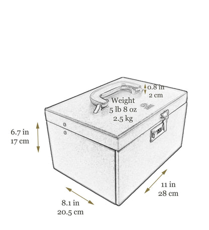 Large Leather Jewelry Box - The Portrait of a Lady