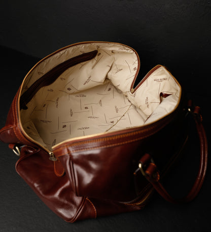 Leather Duffel Bag - To the Lighthouse