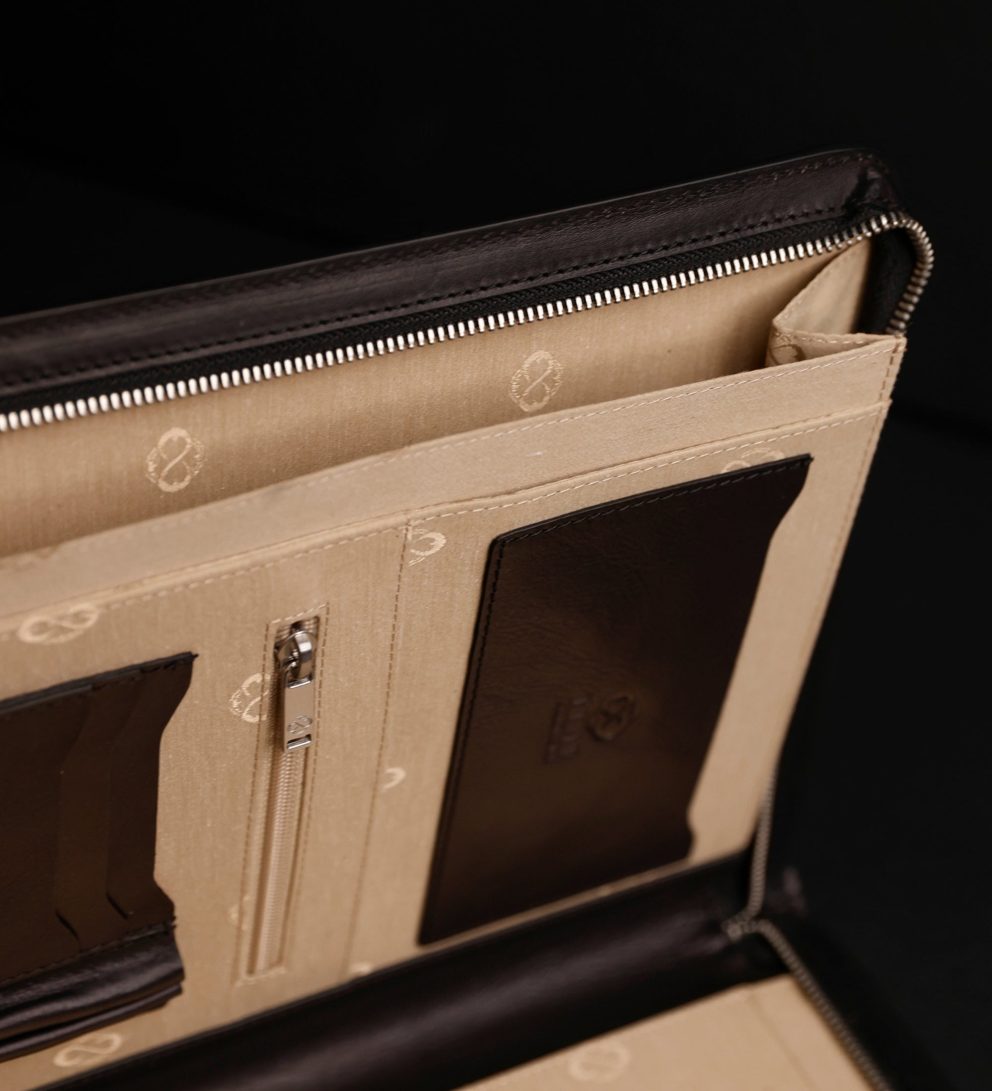 Leather A4 Documents Folder Organizer - Candide