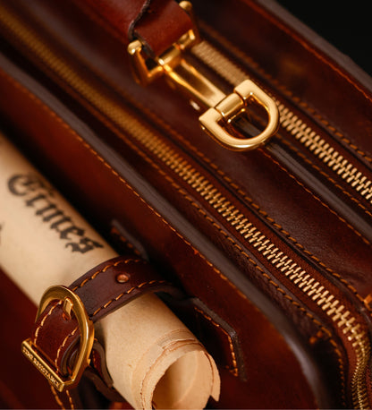Sacoche en cuir porte-documents - TheProphet