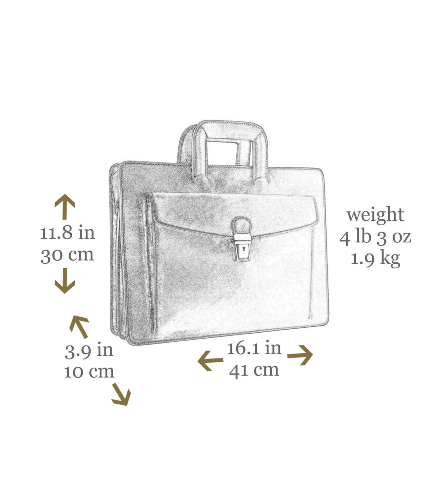 Porte-documents en cuir - The Tempest