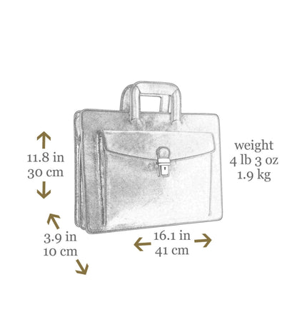 Porte-documents en cuir - The Tempest