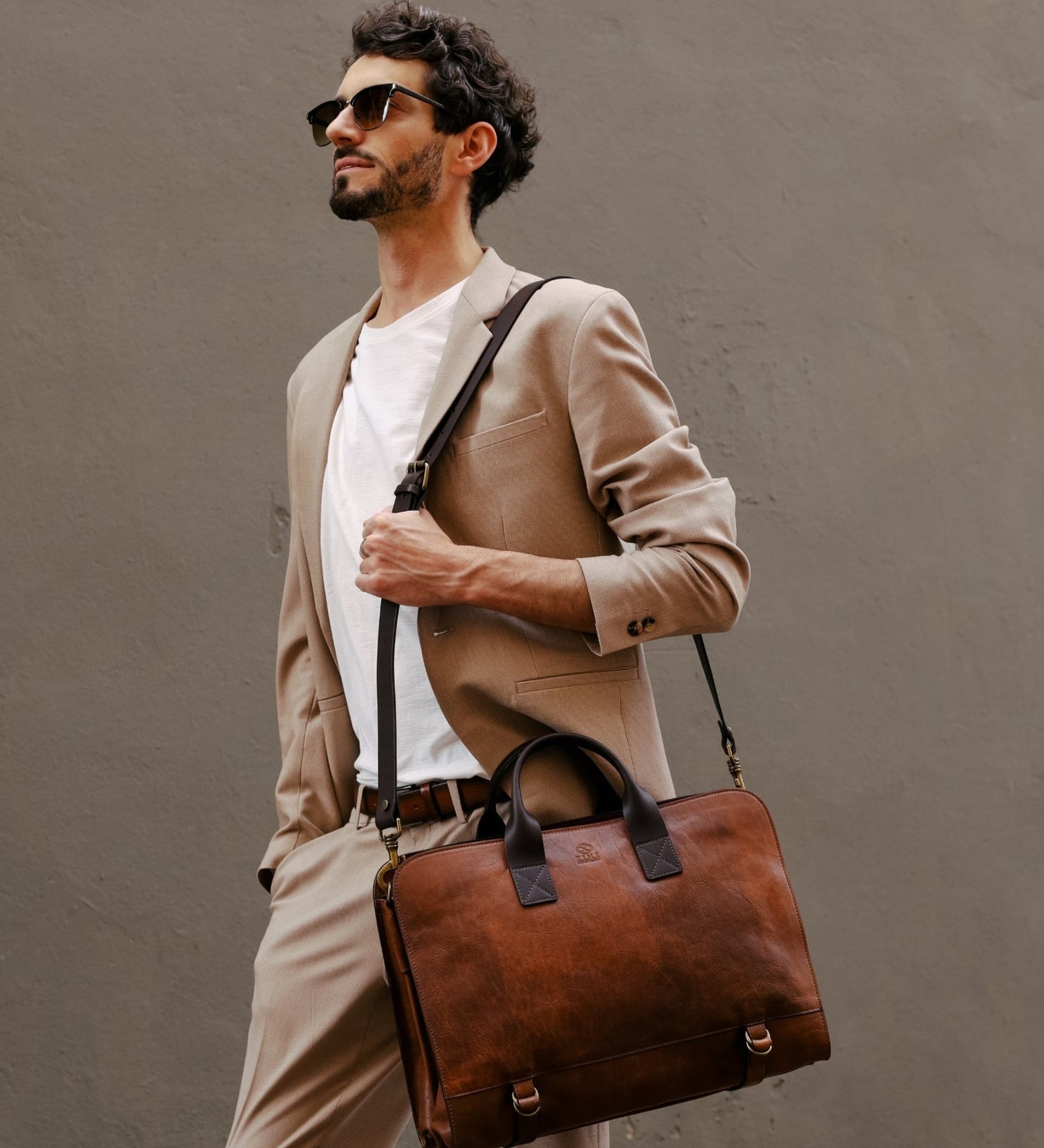 Porte-documents en cuir - Wide Sargasso Sea