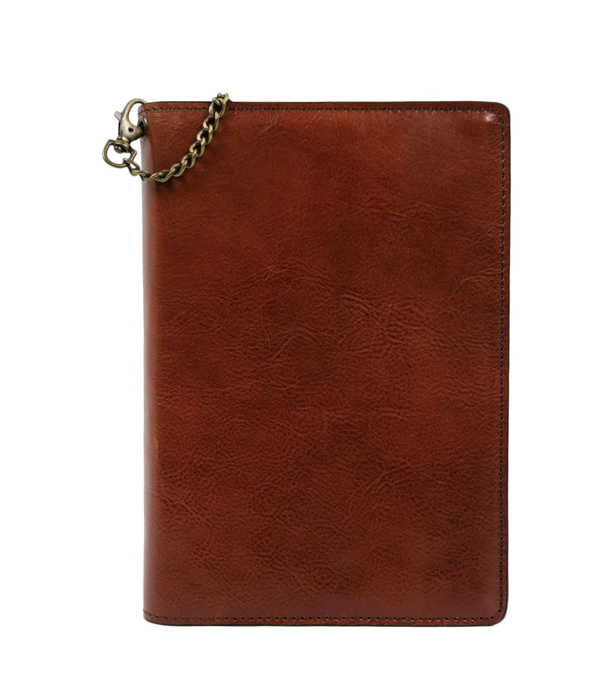 Womens Leather Journal with Refillable A5 Notepad - The Diary of a Nobody