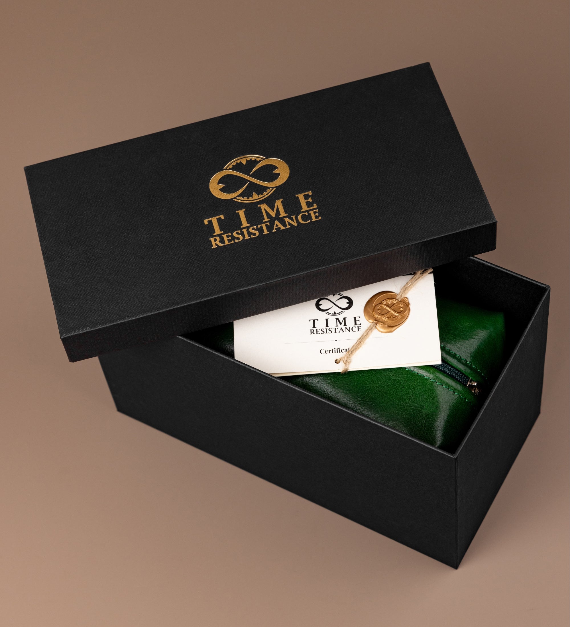 Leather Toiletry Bag - Four Past Midnight