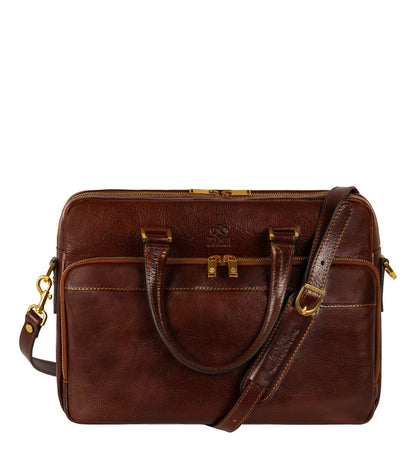 Sacoche en cuir pour ordinateur portable - Orlando