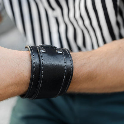 Pulsera doble piel para hombre - The Moviegoer