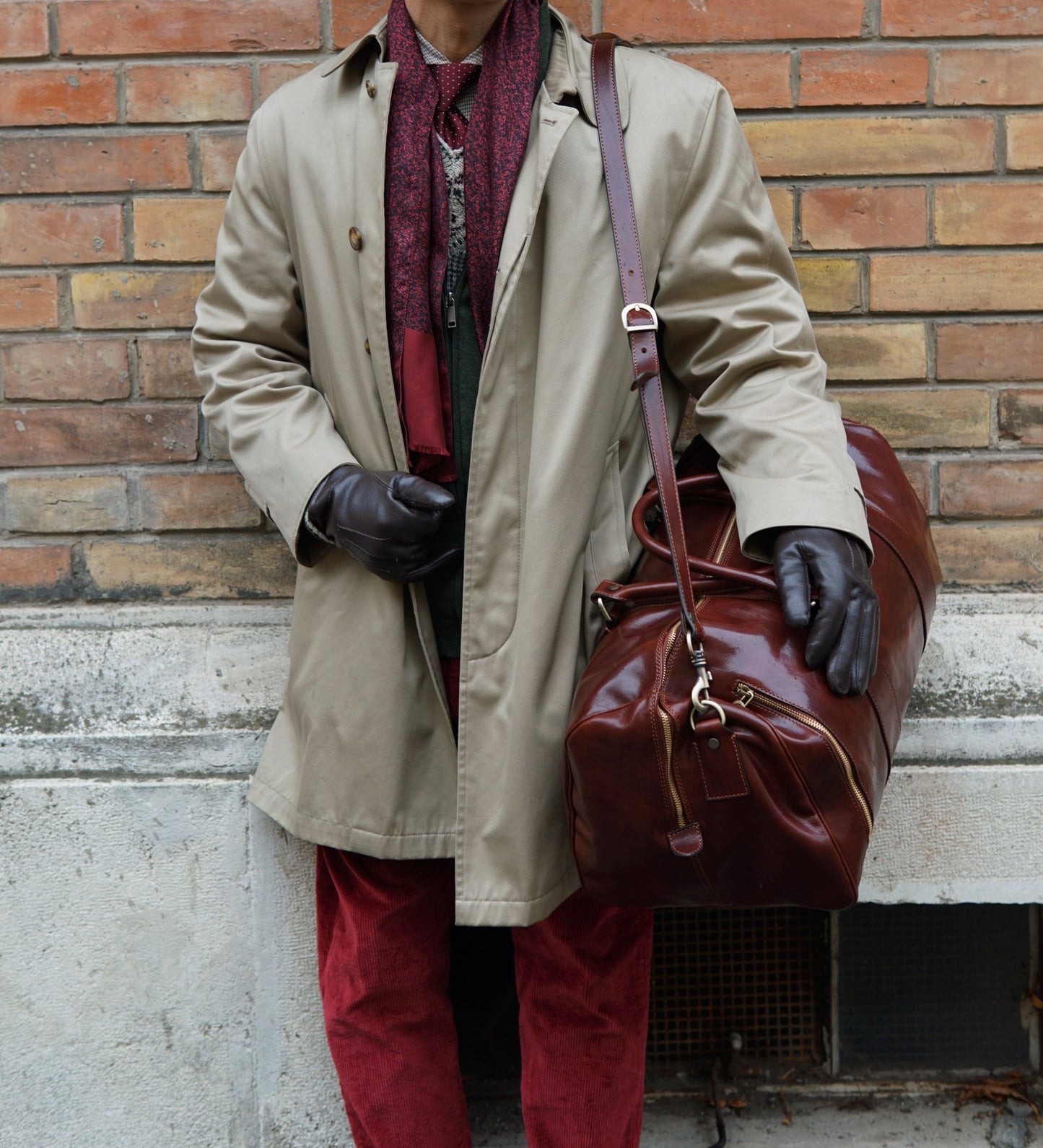 Sac de sport en cuir - Wise Children