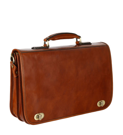 Sacoche en cuir pour ordinateur portable - Illusions