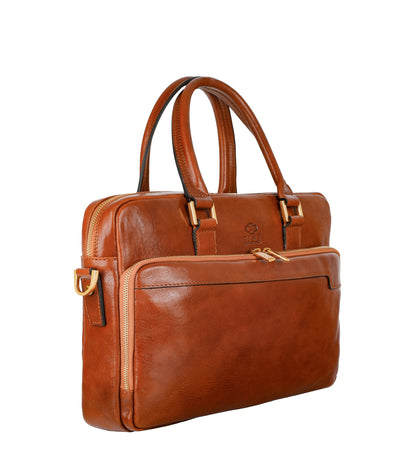 Sacoche en cuir pour ordinateur portable - Orlando