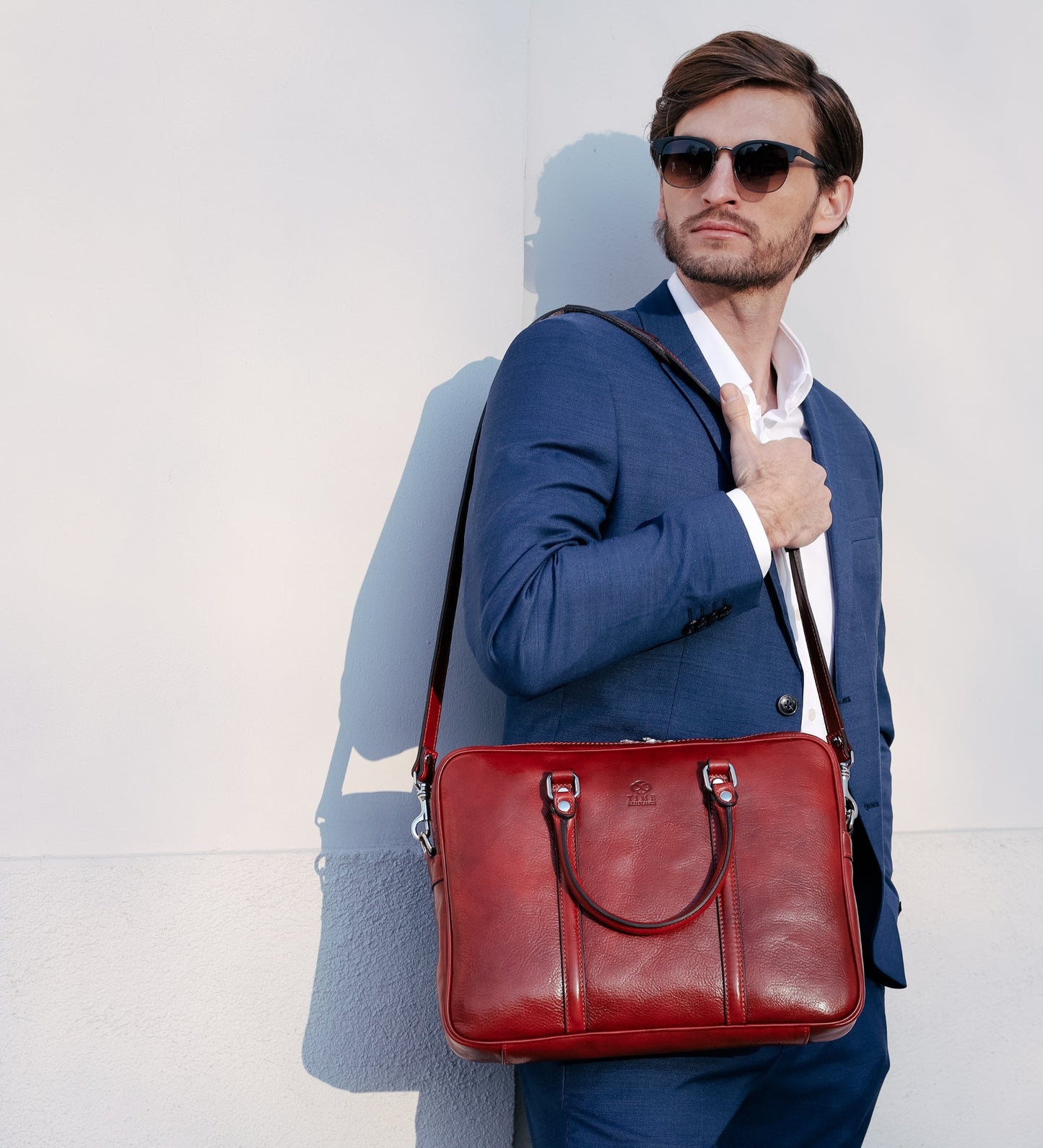 Sacoche en cuir pour ordinateur portable - Le Hobbit