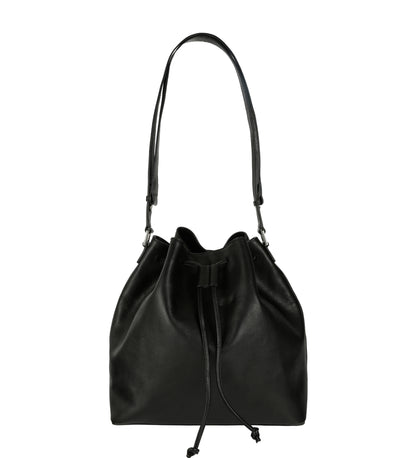 Leather Bucket Bag for Women - Sybil