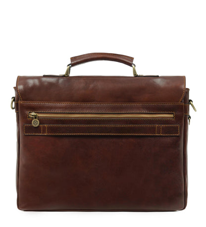 Sacoche en cuir pour ordinateur portable - InColdBlood