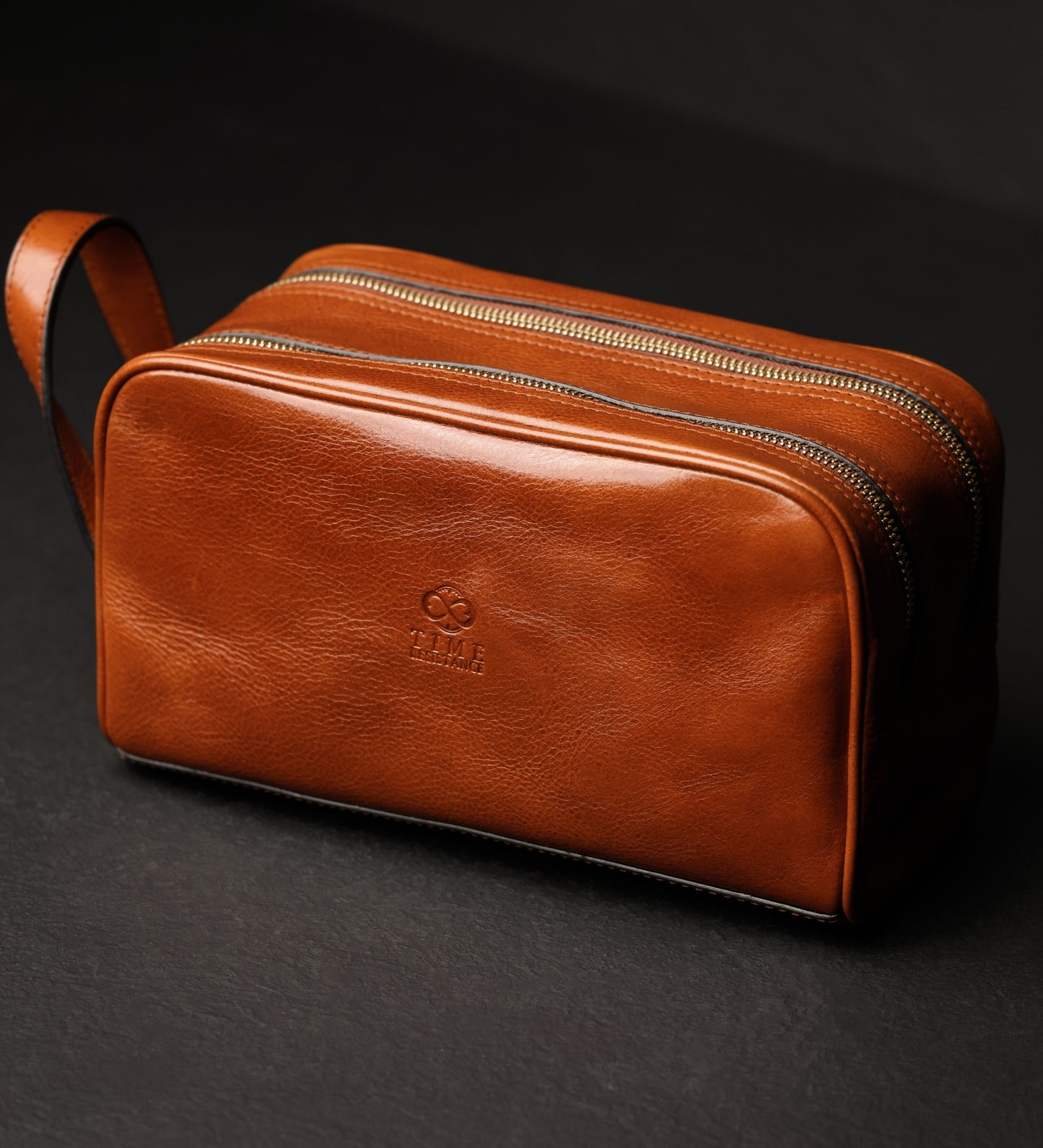 Leder-Kosmetiktasche Dopp Kit - All the Kings Men