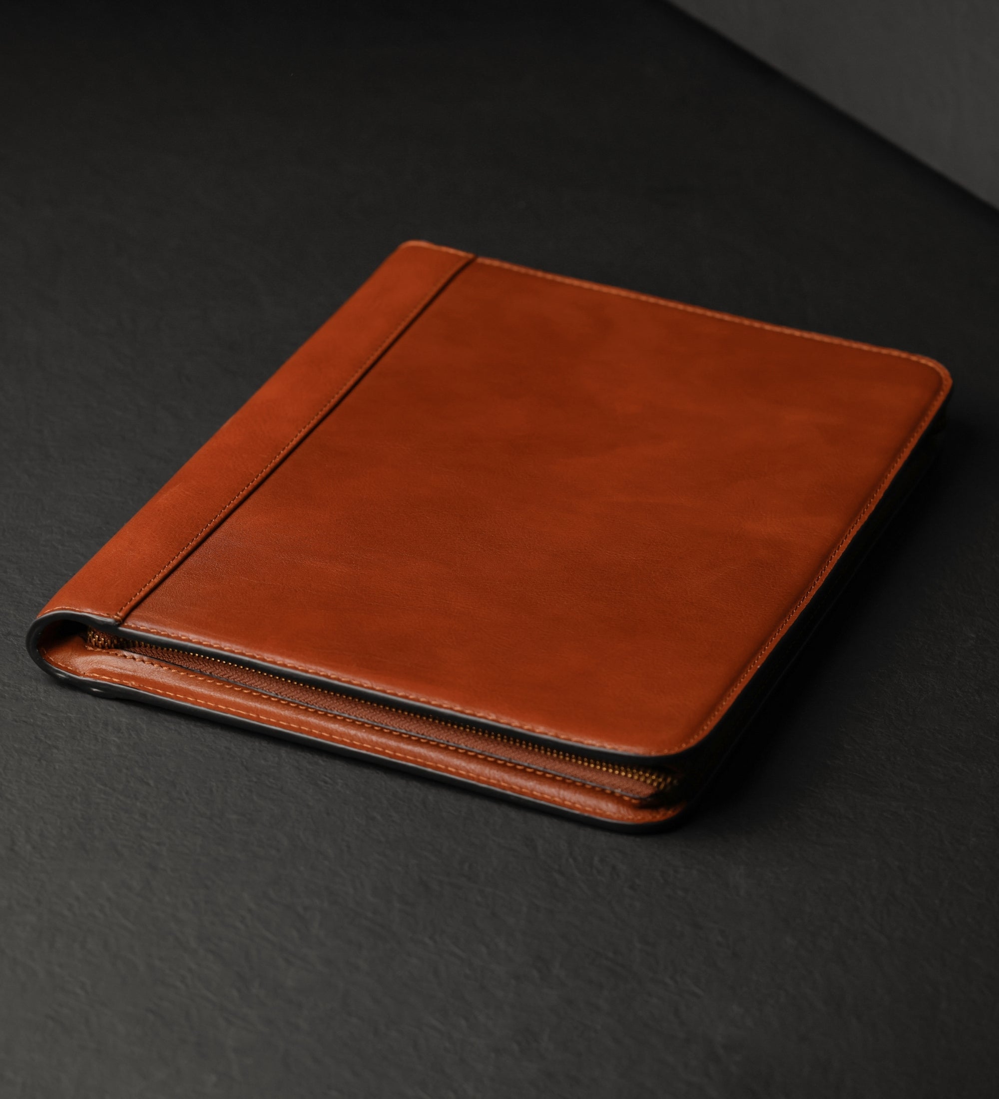 Leather A4 Documents Folder Organizer - Candide