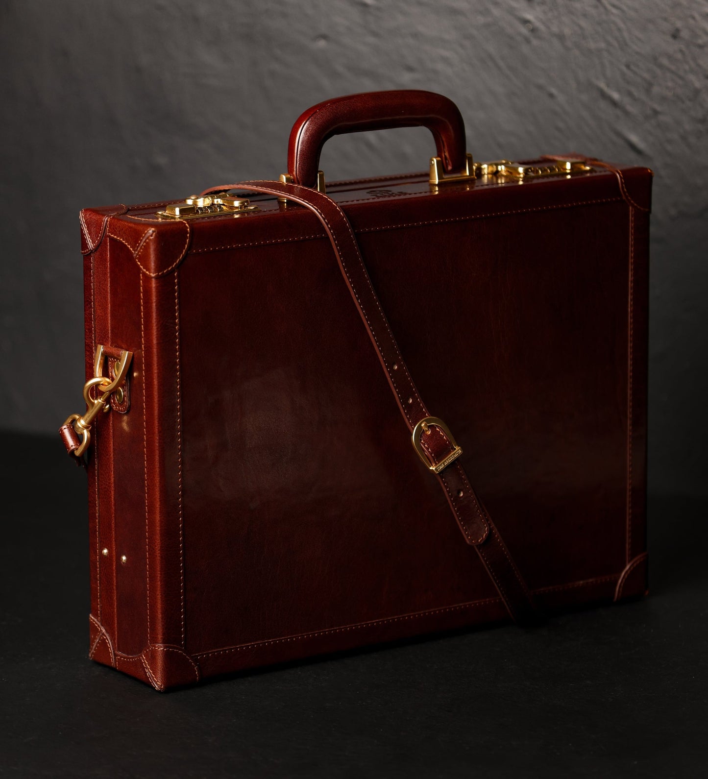 Grand attaché-case en cuir Porte-documents - Parade's End