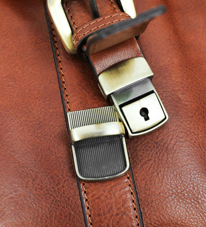 Porte-documents et sacoche en cuir - The Time Machine