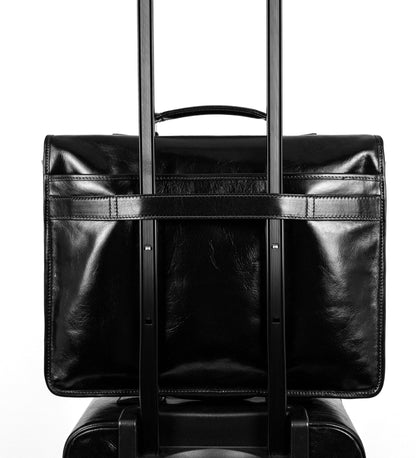 Porte-documents et sacoche en cuir - The Time Machine