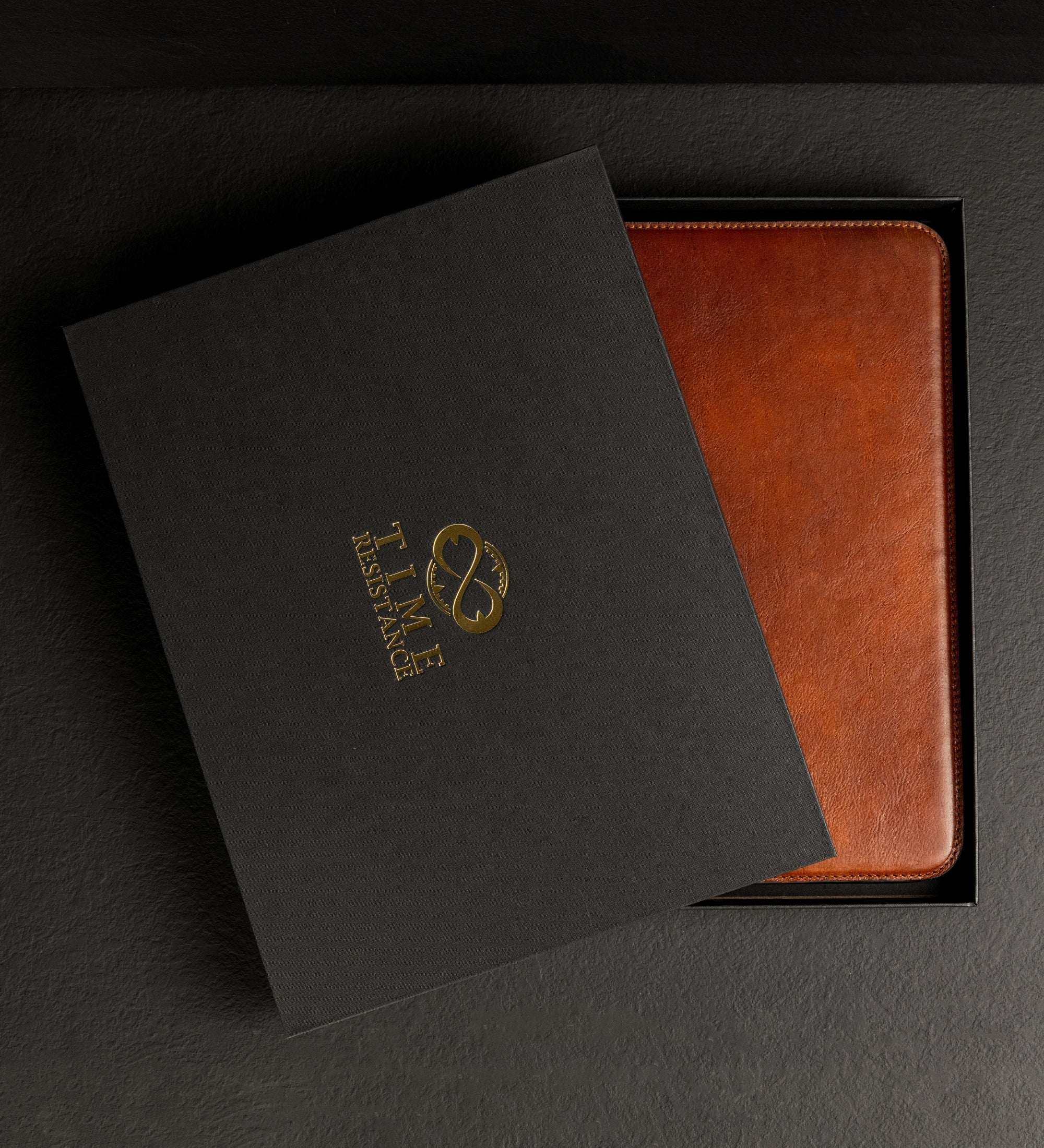 Leather A4 Documents Folder Organizer - Candide