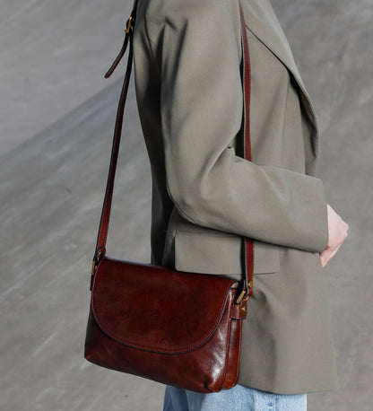 Sac à bandoulière en cuir - Sophie's Choice