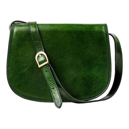 Leather Cross Body Bag - Moonfleet Messenger Bag Time Resistance   