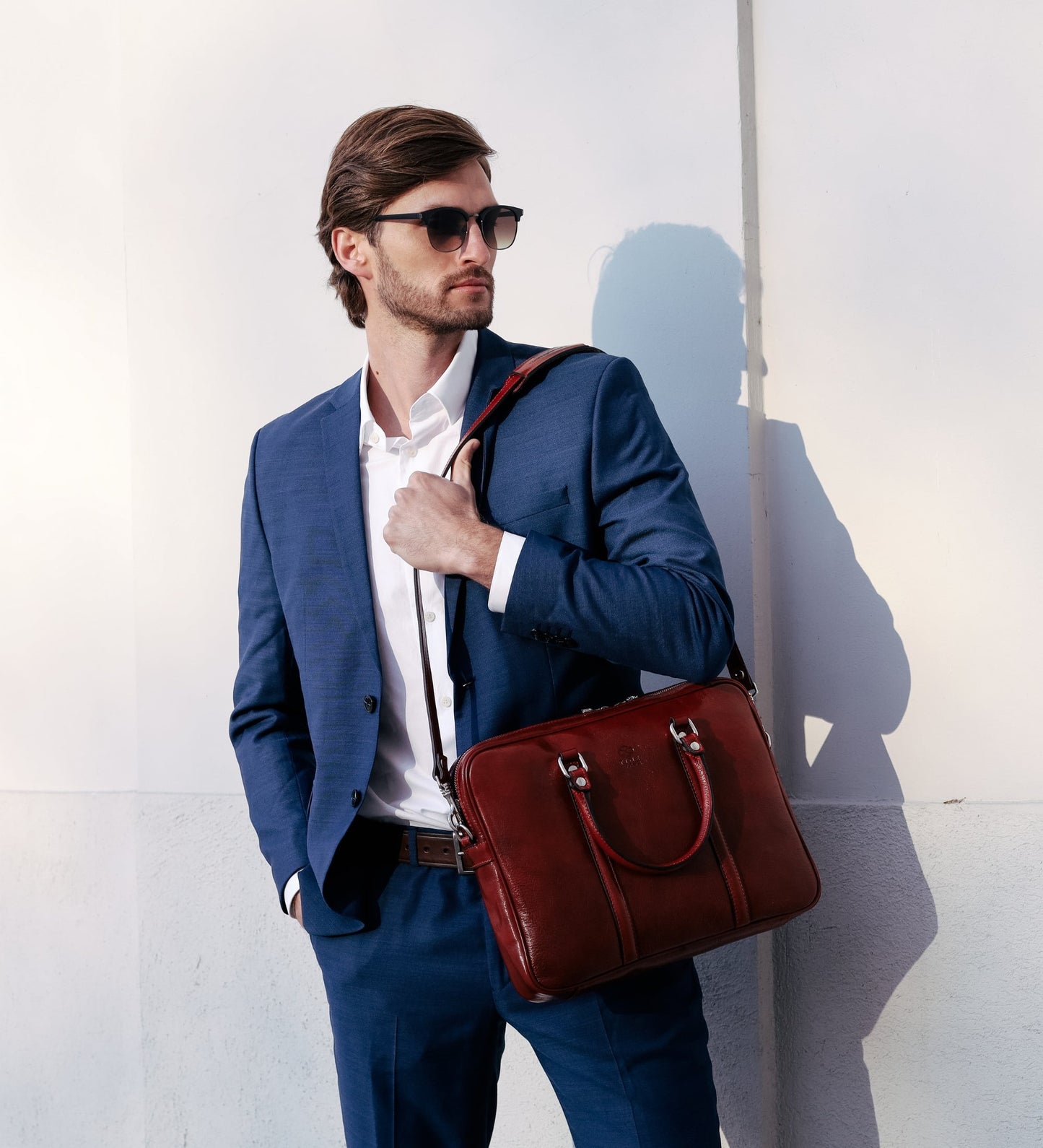 Sacoche en cuir pour ordinateur portable - Le Hobbit