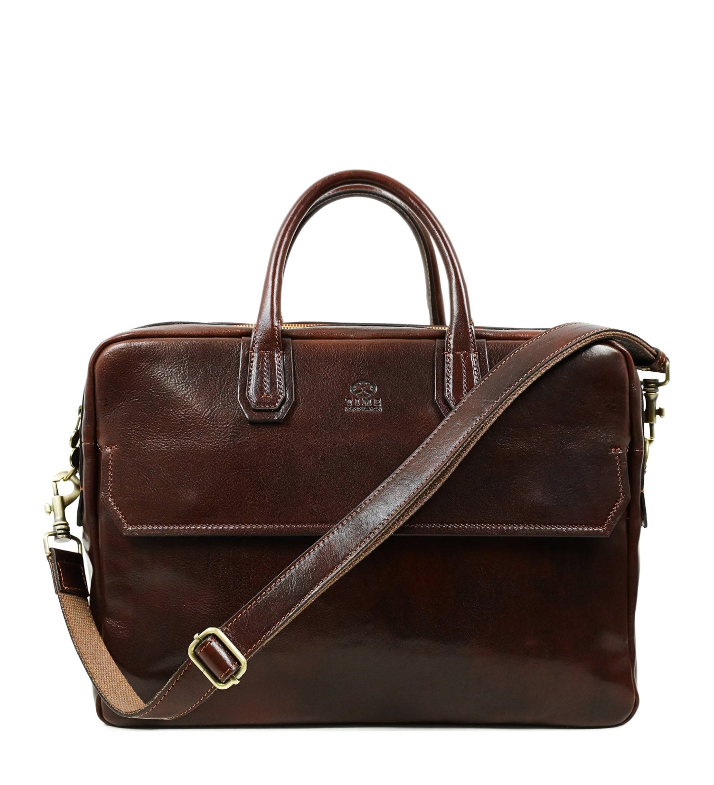 Grand sacoche en cuir pour ordinateur portable - Nostromo