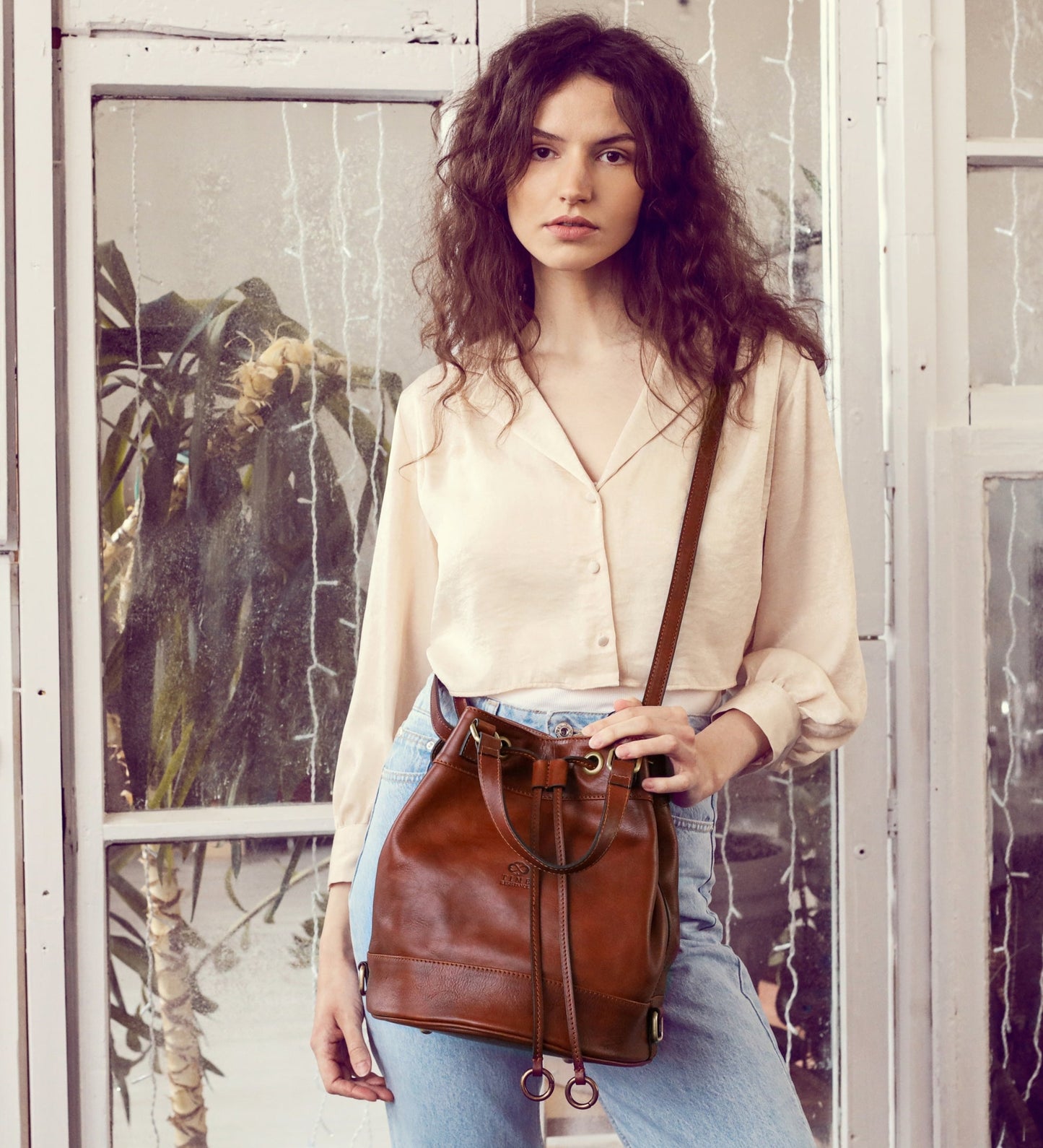 Sac fourre-tout en cuir - Light In August