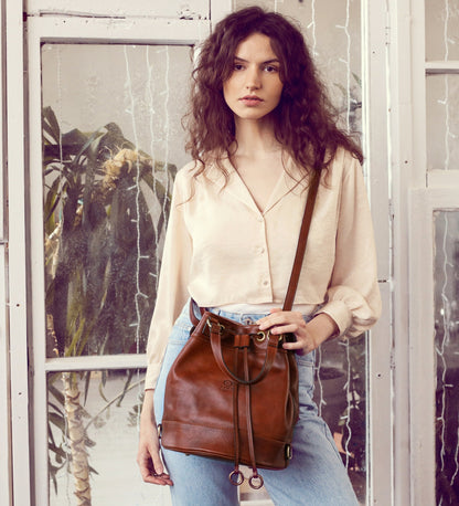 Sac fourre-tout en cuir - Light In August