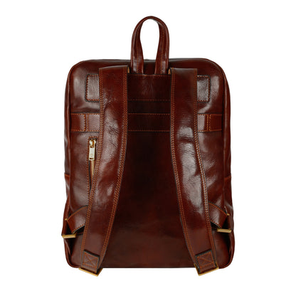 Large Leather Backpack for Men - The Divine Comedy