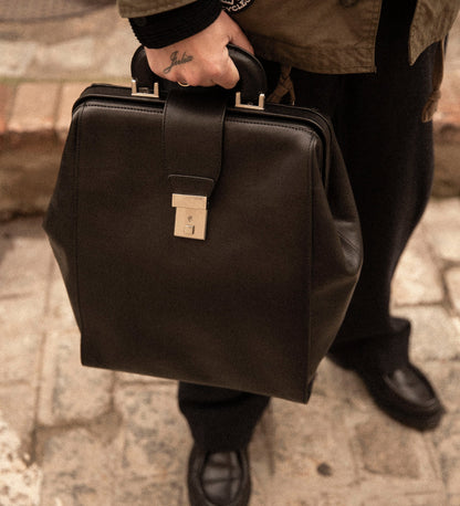 Sac à dos en cuir - A Brief Story of Time