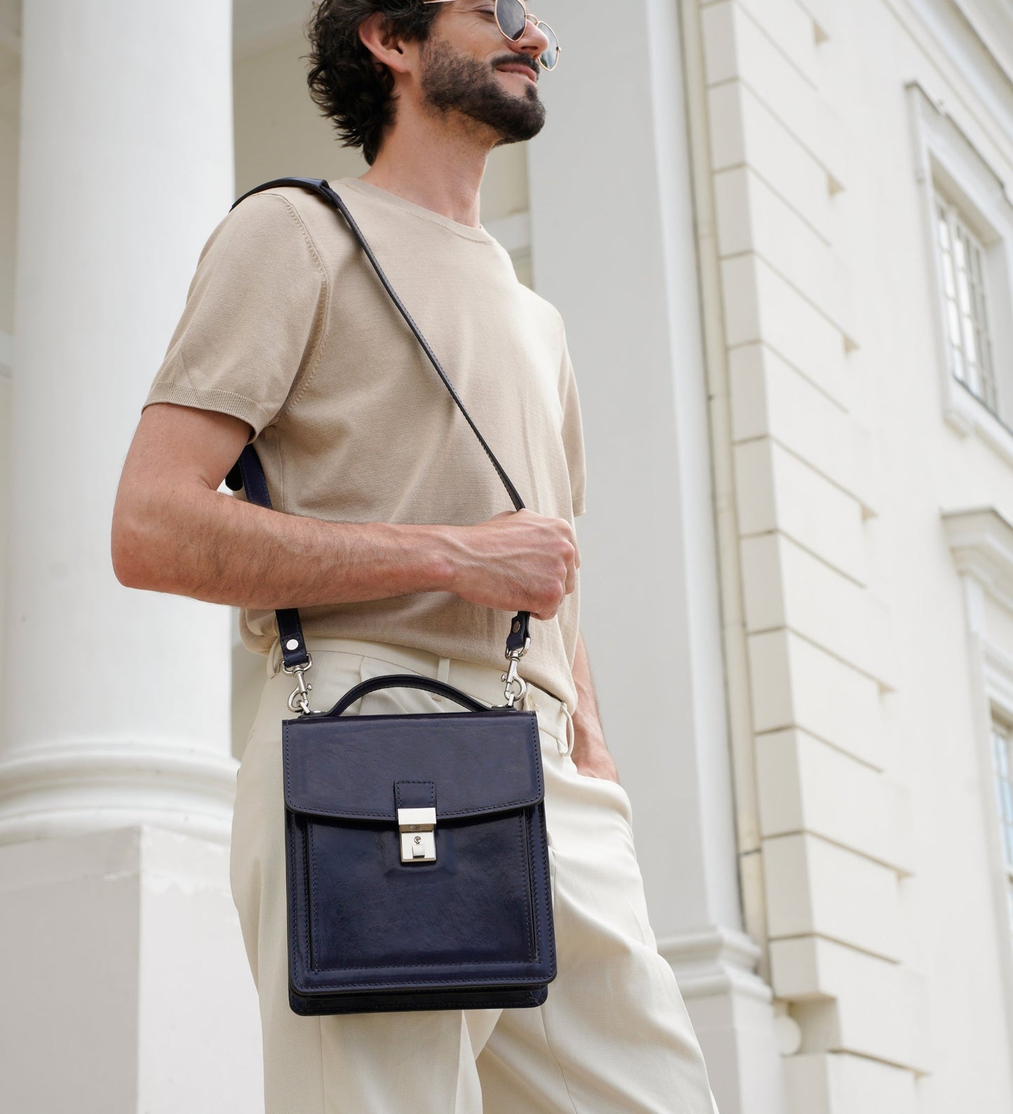 Small Leather Briefcase - Walden