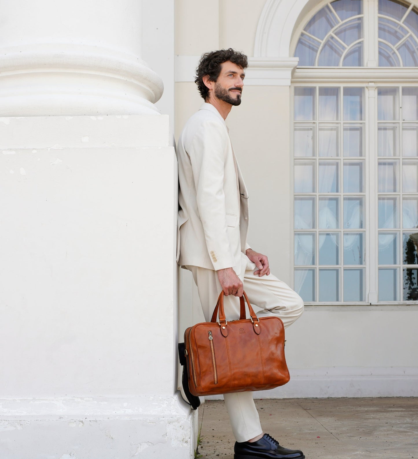 Sac à dos porte-documents convertible en cuir - L'adieu aux armes