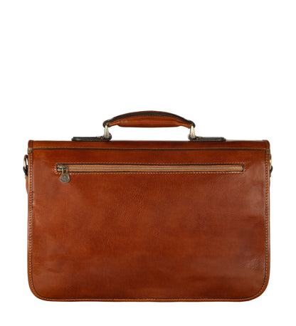 Sacoche en cuir pour ordinateur portable - Illusions