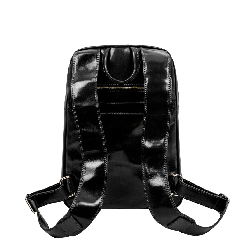 Large Leather Backpack - L.A. Confidential Backpack Time Resistance   