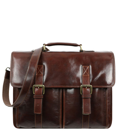 Porte-documents et sacoche en cuir - The Time Machine