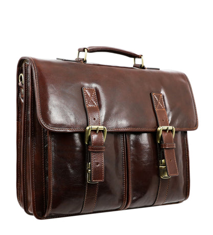 Porte-documents et sacoche en cuir - The Time Machine