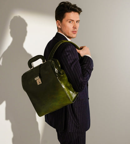 Sac à dos en cuir - A Brief Story of Time