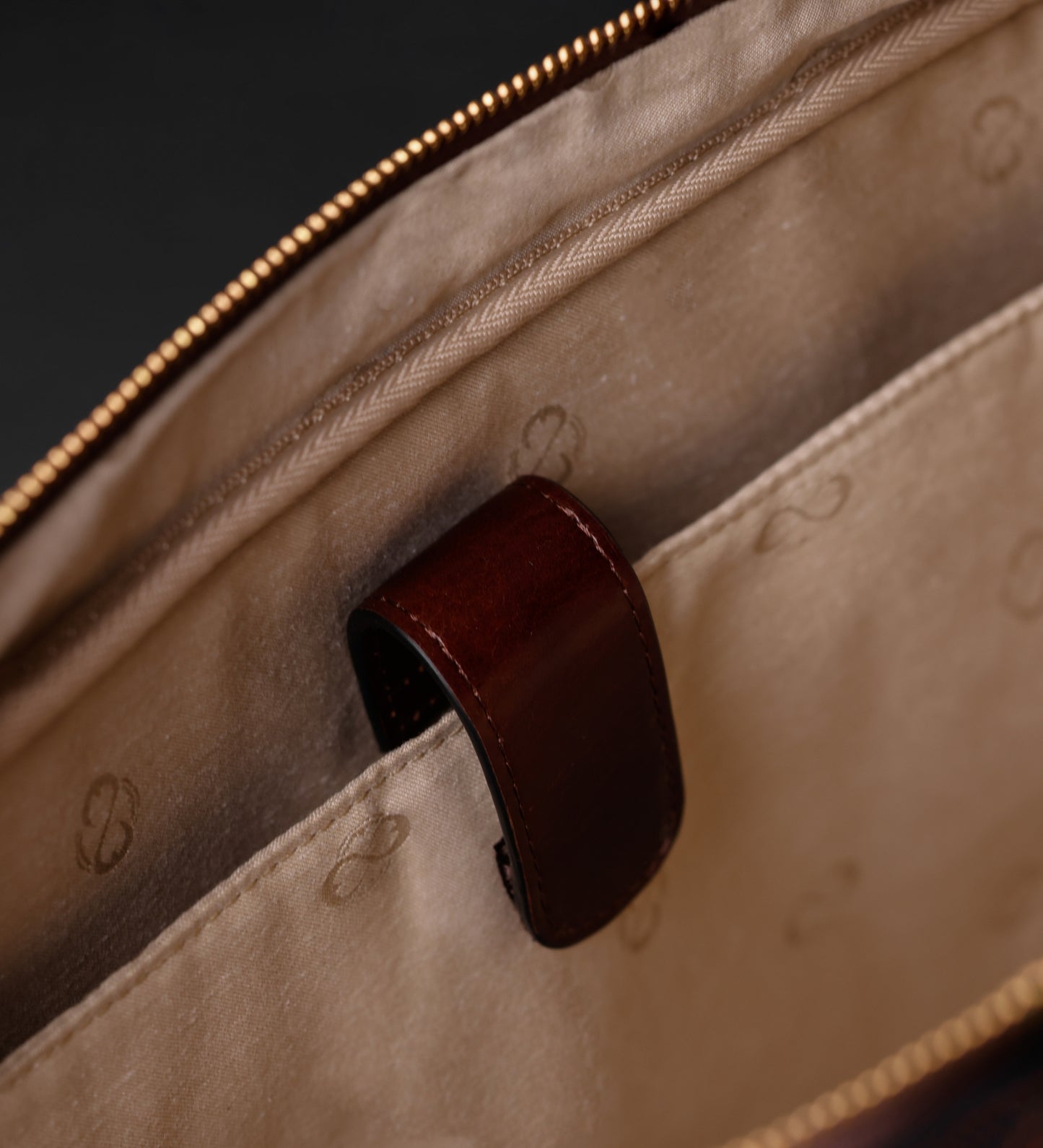 Leather Briefcase Laptop Bag - The Sheltering Sky