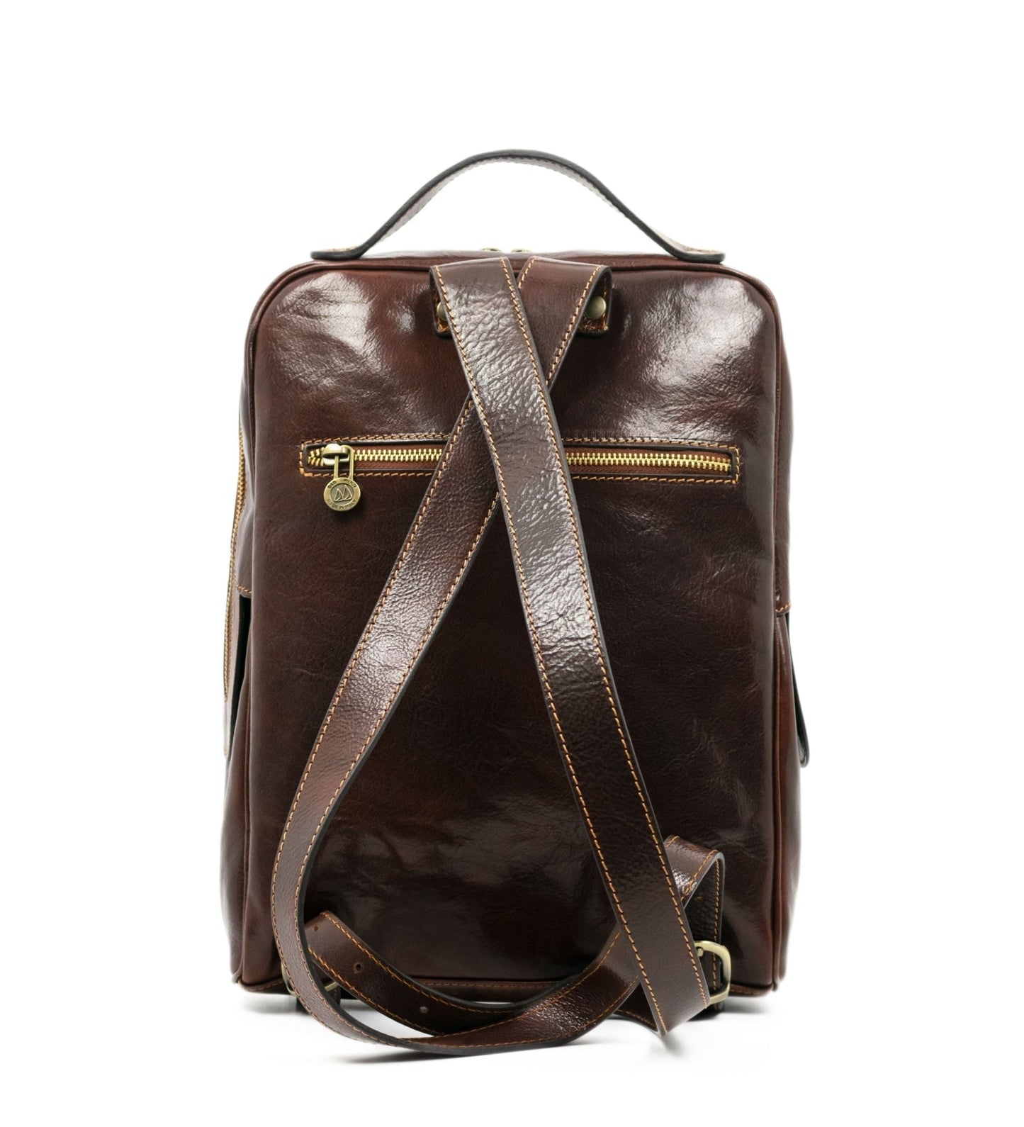 Womens Leather Backpack - The Sun Also Rises