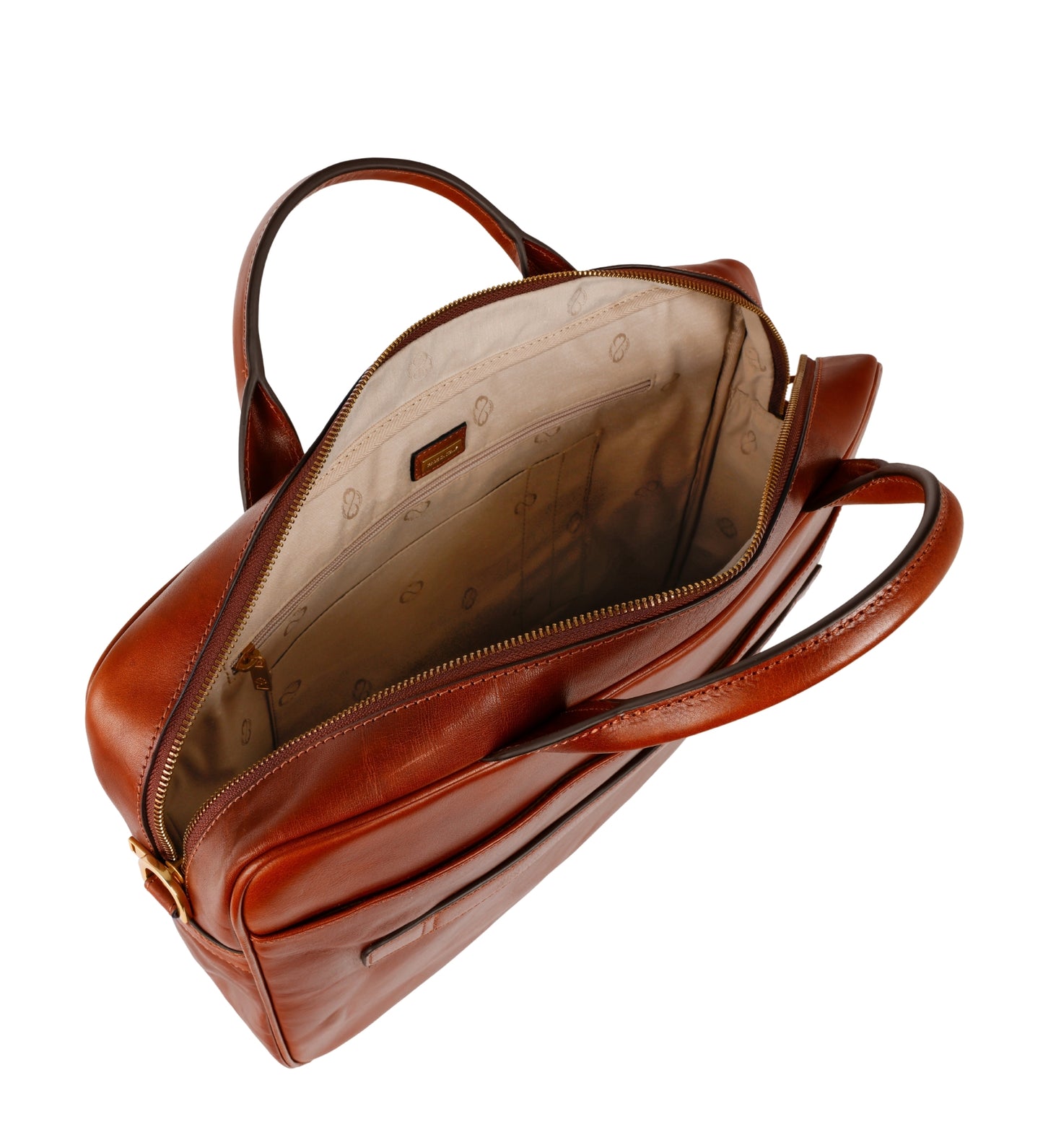 Leather Briefcase Laptop Bag - The Sheltering Sky