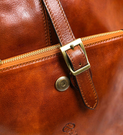 Sac à dos en cuir convertible - Emma
