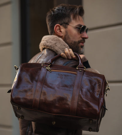 Petit sac fourre-tout en cuir - The Ambassadors