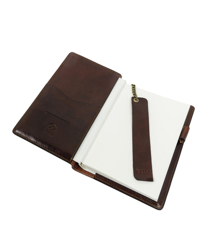 Journal en cuir avec bloc-notes rechargeable A5 - The Diary of a Nobody